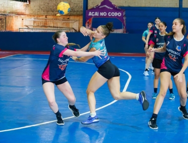Dobradinha campeã: handebol conquista títulos nos Jogos da Juventude